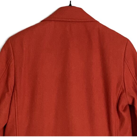 Lauren Ralph Lauren Men's 36S Classic Fit Double-Breasted Overcoat Orange NEW - Picture 5 of 11